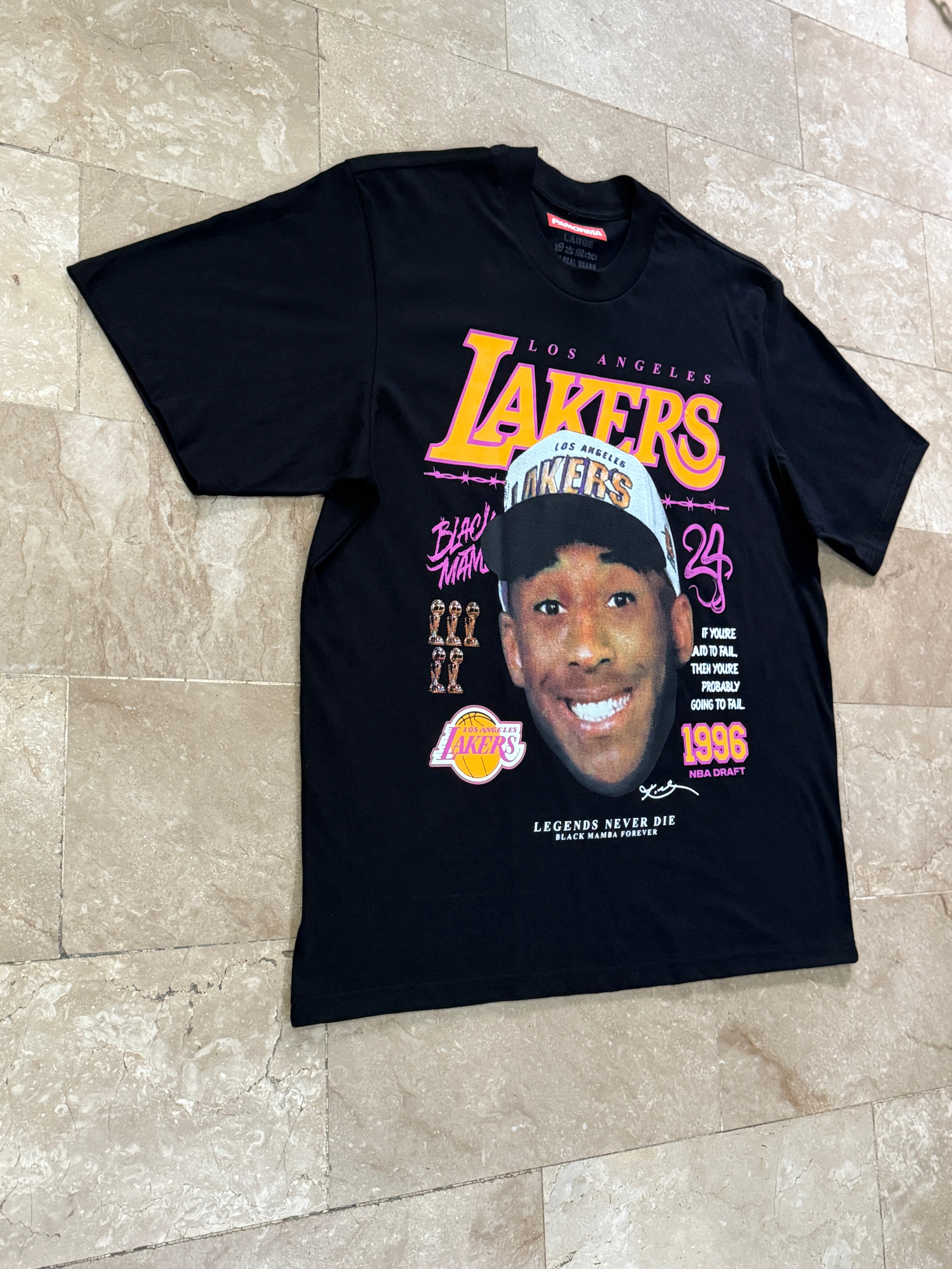 Lakers 1996 Kobe Draft (Black)