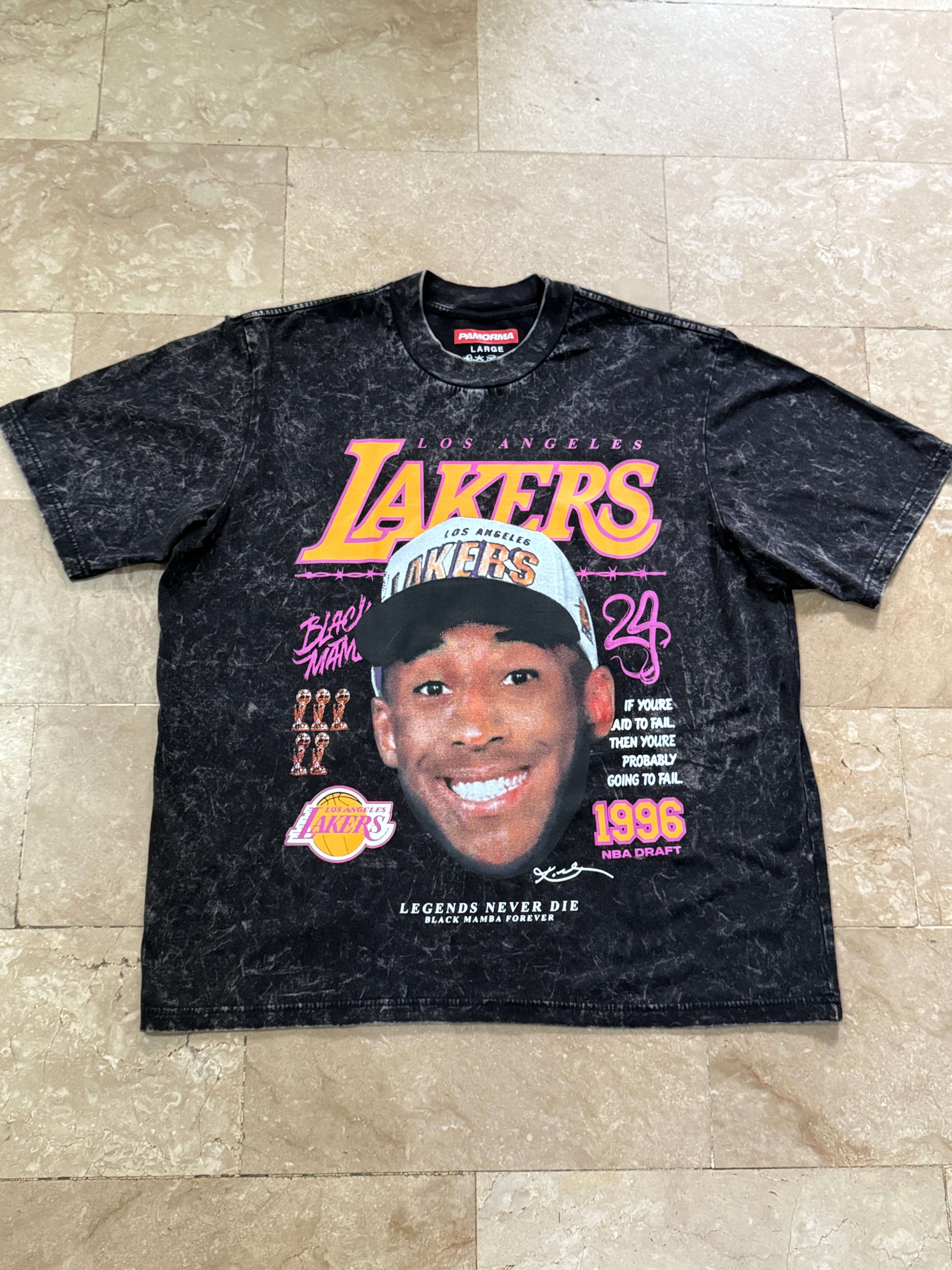 Acid wash Lakers 1996 Kobe Draft