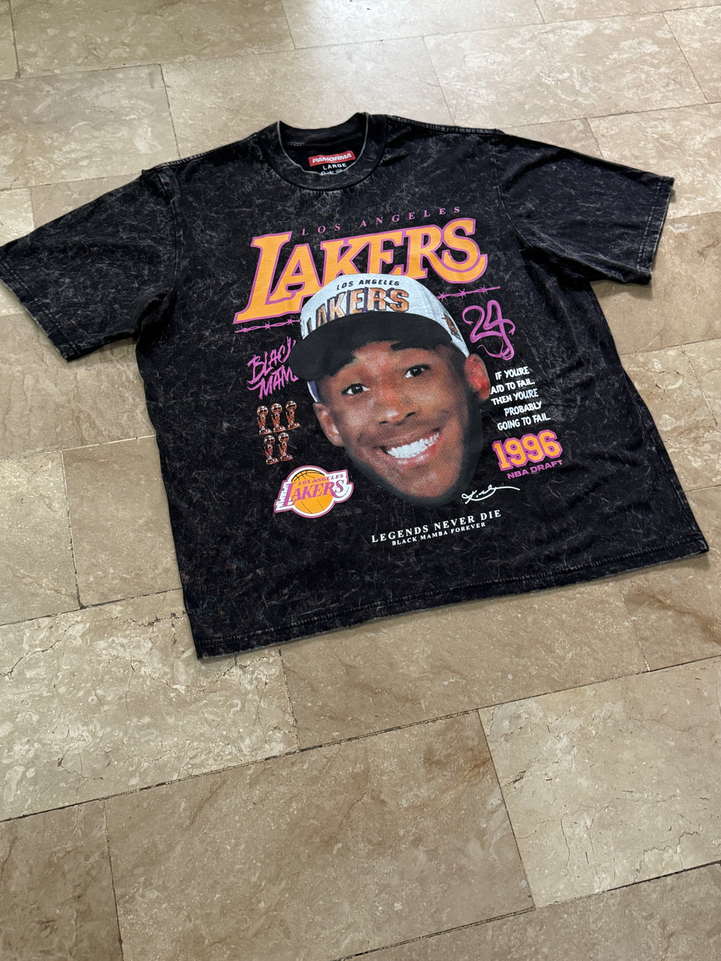 Acid wash Lakers 1996 Kobe Draft