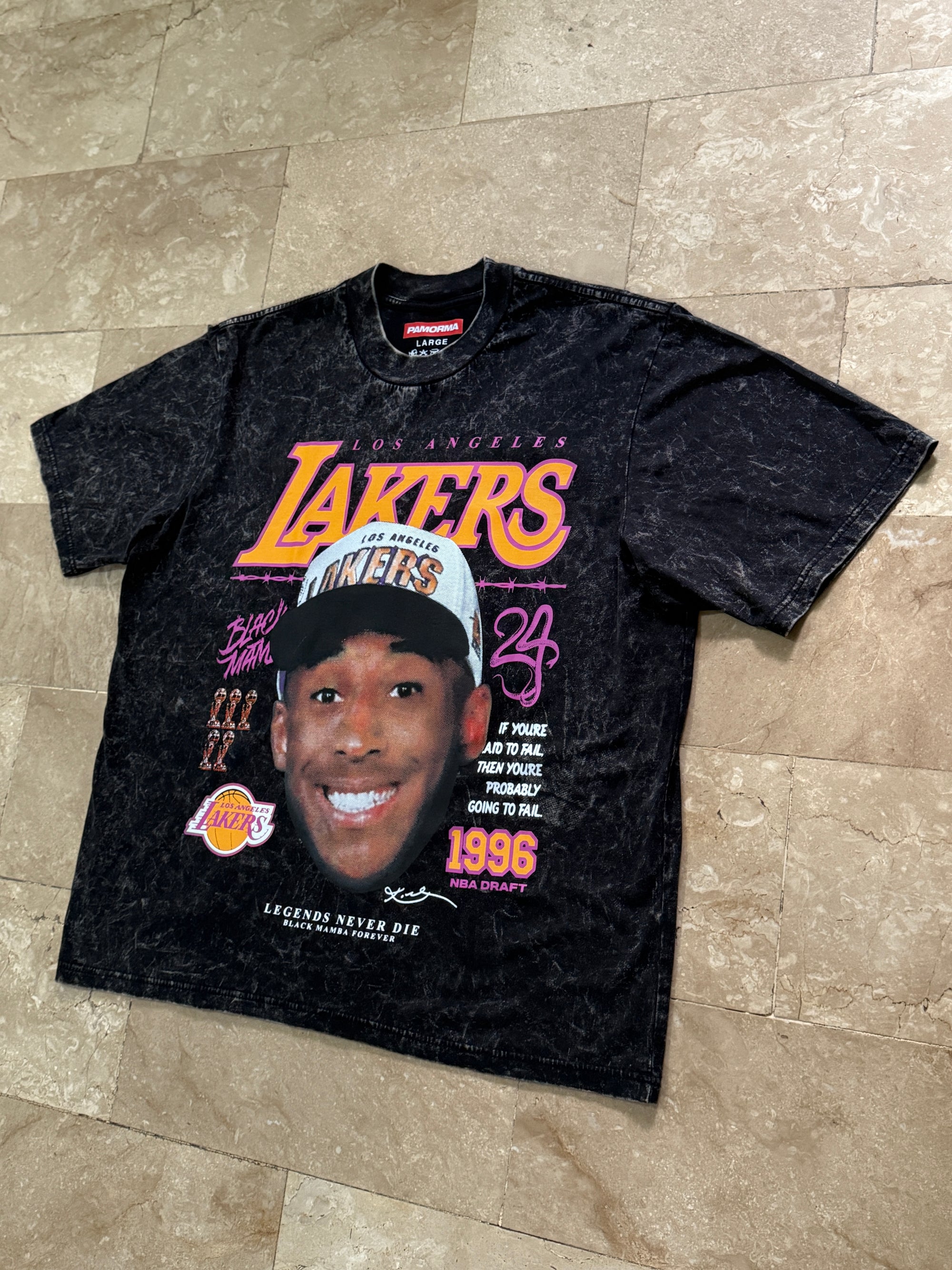 Acid wash Lakers 1996 Kobe Draft