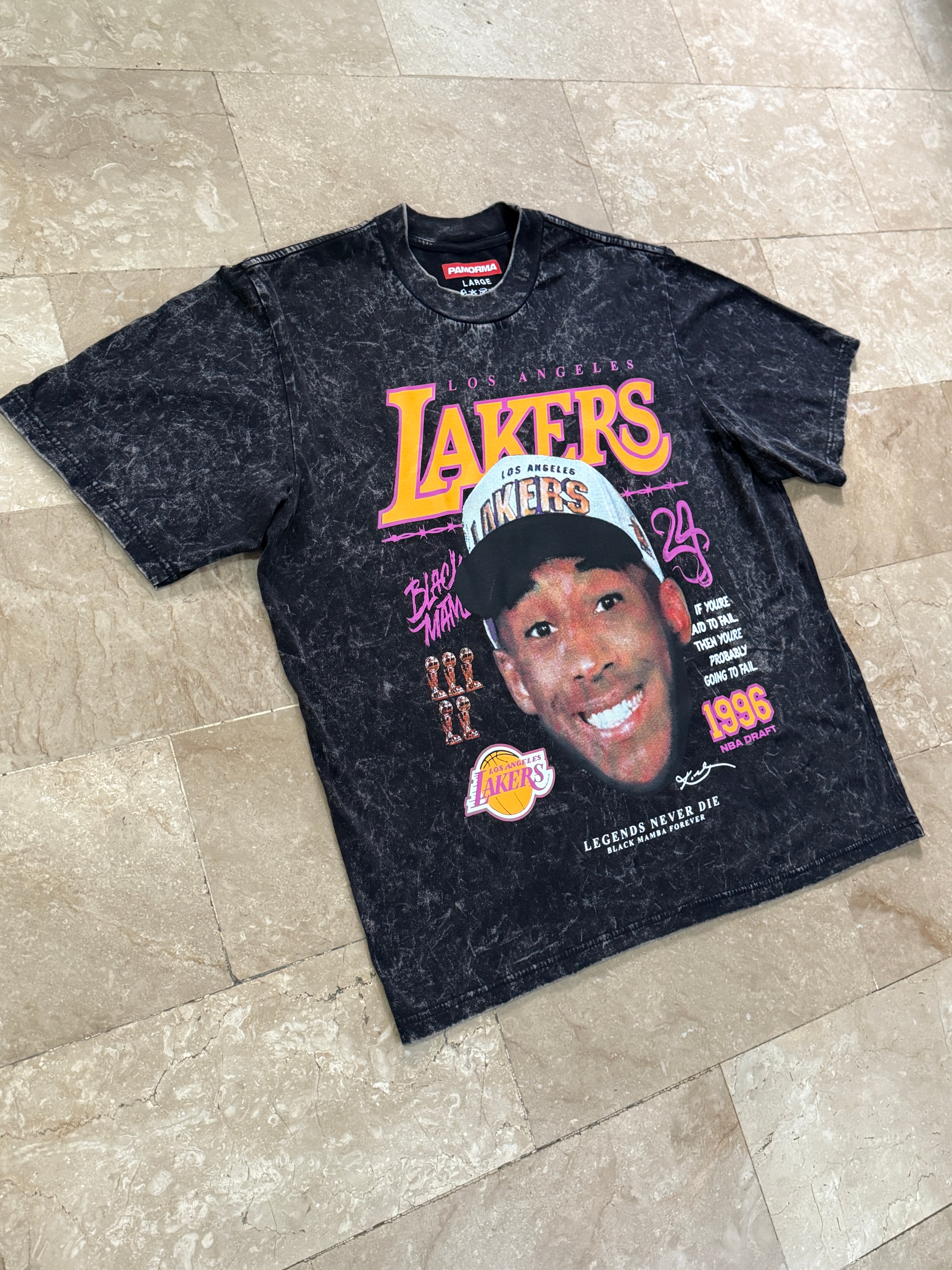 Acid wash Lakers 1996 Kobe Draft
